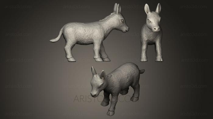 Animal figurines (STKJ_0133) 3D model for CNC machine